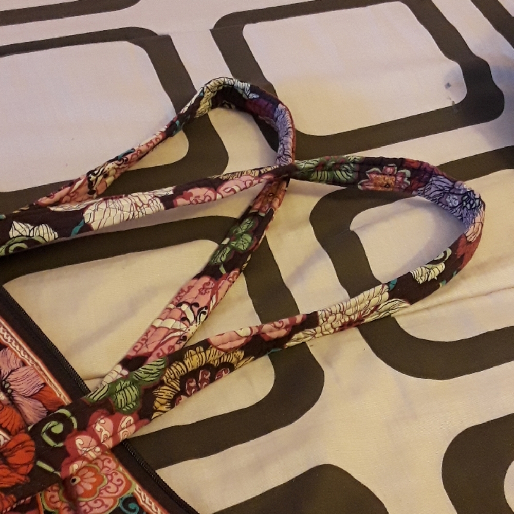 Vera Bradley Tote Bag Mod Floral Pink - Picture 6 of 9